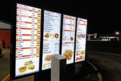 Louisiana-Fried-Chicken-–-Drive-thru-menu-–-LED-Backlit