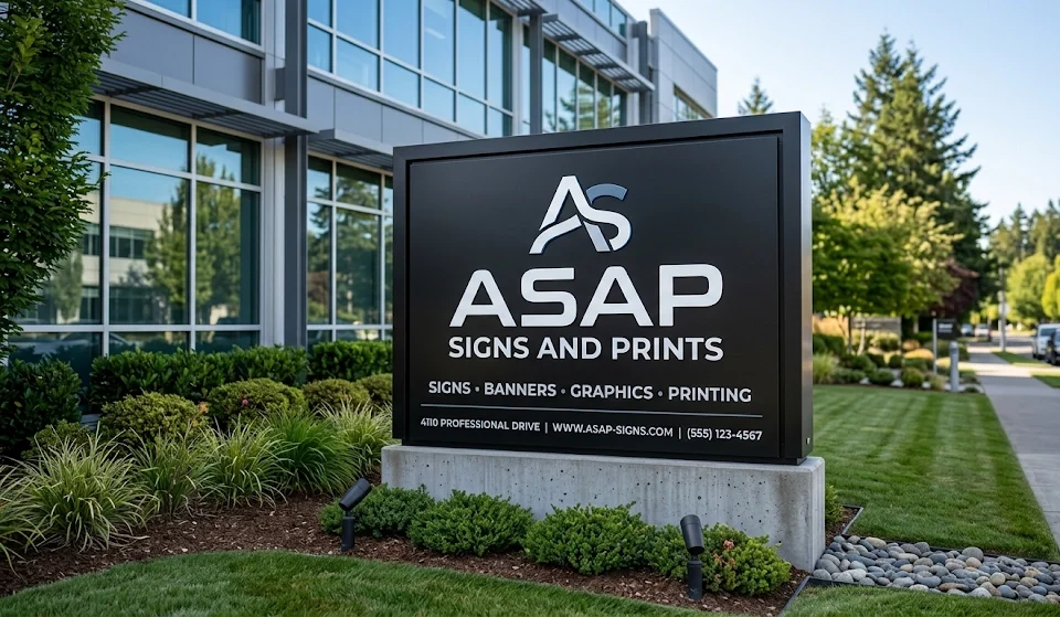 Aluminum Monument Sign