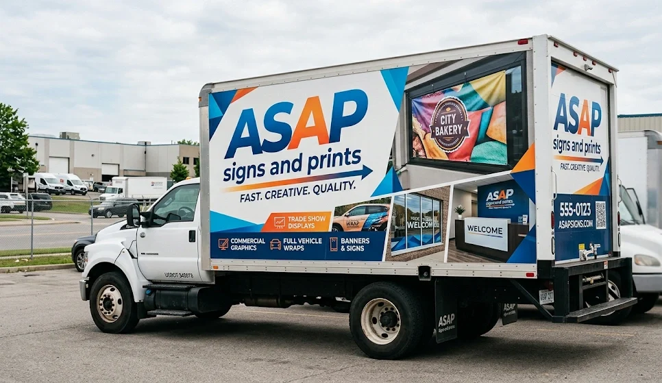 Commercial box truck