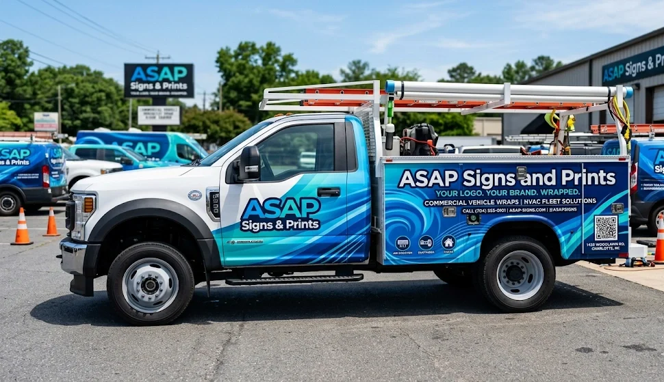 HVAC fleet truck