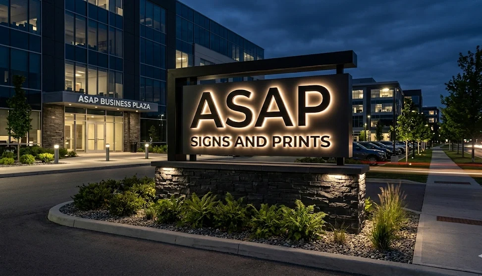 Illuminated Exterior Sign